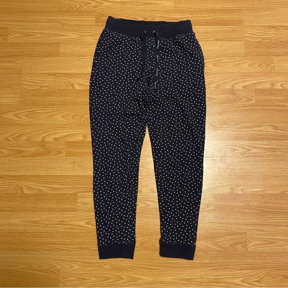 Calvin Klein pajama set size XS navy blue white cotton blend jogger long sleeve - Picture 7 of 14